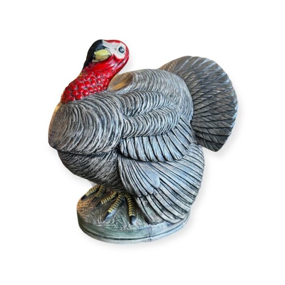 1970 Resin Turkey statue vintage figurines collectible - Picture 2 of 11
